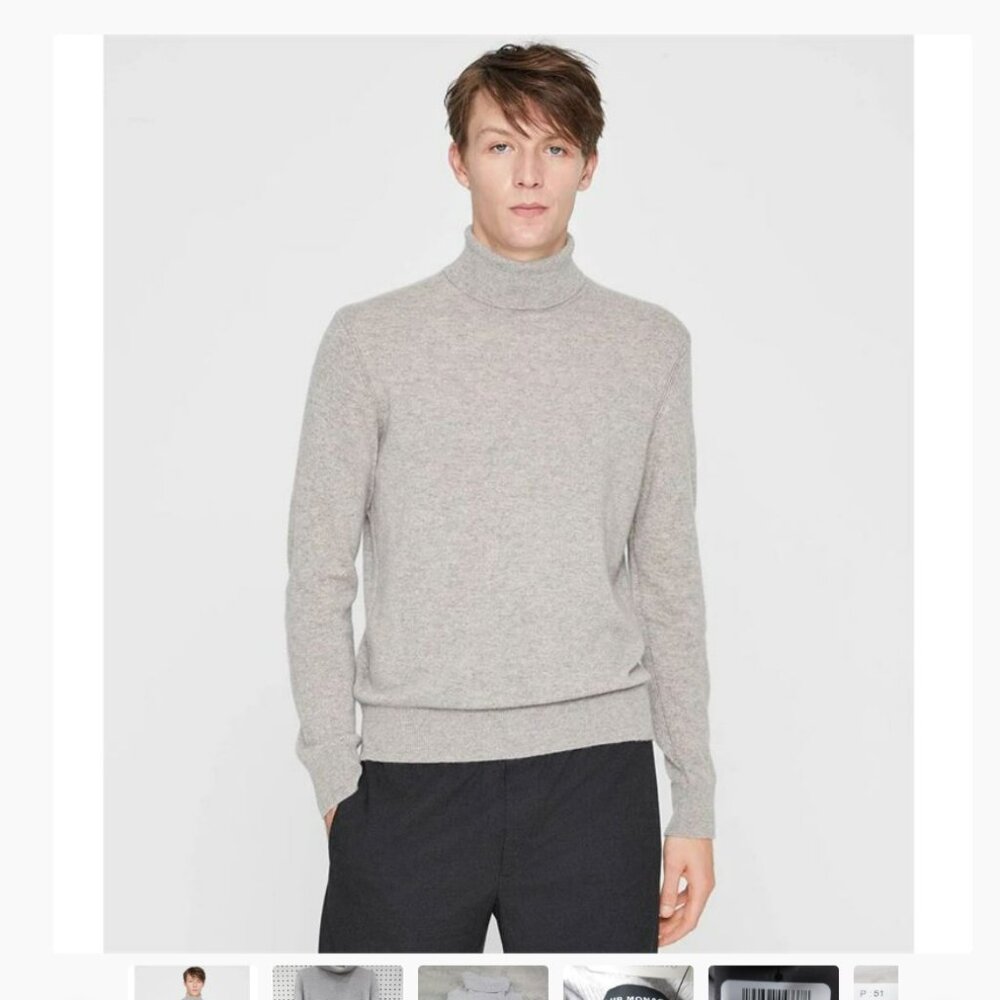 Club Monaco Cashmere Pullover Sweater unisex styling men’s size MEDIUM